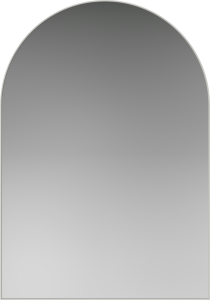 Lustro Ripple 200x140 szare Bolia