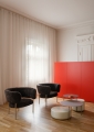 Sofa Font lounge sofa Black frame Mobel Copenhagen różne warianty 