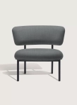 Krzesło Font lounge chair Black frame Mobel Copenhagen różne warianty  