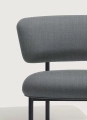 Krzesło Font lounge chair Black frame Mobel Copenhagen różne warianty  