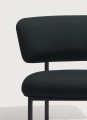 Krzesło Font lounge chair Black frame Mobel Copenhagen różne warianty  