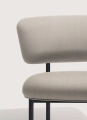 Krzesło Font lounge chair Black frame Mobel Copenhagen różne warianty  