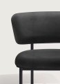 Krzesło Font lounge chair Black frame Mobel Copenhagen różne warianty  