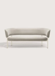 Sofa Font outdoor lounge Beige frame / Natté Taupe Chalk Mobel Copenhagen 