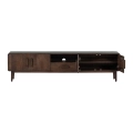 Szafka Liya tv unit 200 cm mango wood dark brown WOOOD