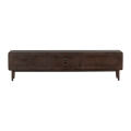 Szafka Liya tv unit 200 cm mango wood dark brown WOOOD