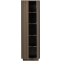 Szafka Nova tall storage cabinet pine truffle brown Woood 