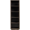 Szafka Nova tall storage cabinet pine truffle brown Woood 