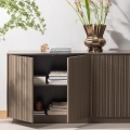 Kredens Nova sideboard 200 cm pine truffle brown Woood różne warianty