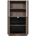 Kredens Nova low display cabinet pine truffle brown Woood