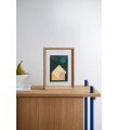 Ramka STANDING FRAME MOEBE - A5 oak