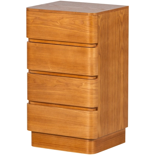 Komoda Fejo 4 szuflady MDF Brown Woood  