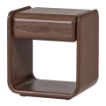 Stolik nocny Elura dresser/night stand 1 drawer wood veneer brown WOOOD