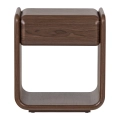 Stolik nocny Elura dresser/night stand 1 drawer wood veneer brown WOOOD