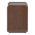 Stolik nocny Elura dresser/night stand 1 drawer wood veneer brown WOOOD