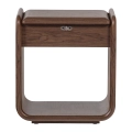 Stolik nocny Elura dresser/night stand 1 drawer wood veneer brown WOOOD