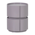 Stolik nocny Lunex dresser/night stand wood gloss light grey WOOOD 