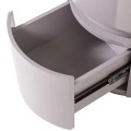 Stolik nocny Lunex dresser/night stand wood gloss light grey WOOOD 