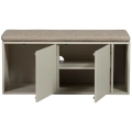 Szafka Settle Down tv unit/bench 108 cm dust with seatcushion WOOOD 
