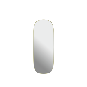 Lustro Framed Mirror 118 x 44,5 CM MUUTO  Light Yellow/Clear