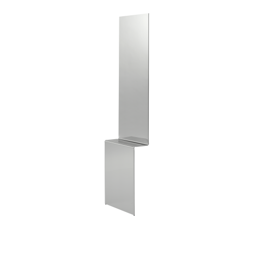 Lustro Pleat Mirror  Polished Steel MUUTO 