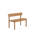 Ławka ogrodoqa Linear Steel Bench w. Backrest 110 x 34 cm MUUTO róŻne warianty 