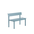 Ławka ogrodoqa Linear Steel Bench w. Backrest 110 x 34 cm MUUTO róŻne warianty 