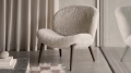 Fotel Lodge Lounge Chair/Low Back - Vipp469 Curly Off-white