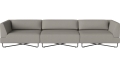 Sofa ogrodowa Orlando O2 – 3 moduły – wraz z poduszkami BOLIA  różne warianty