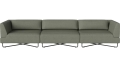 Sofa ogrodowa Orlando O2 – 3 moduły – wraz z poduszkami BOLIA  różne warianty