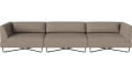 Sofa ogrodowa Orlando O2 – 3 moduły – wraz z poduszkami BOLIA  różne warianty
