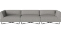 Sofa ogrodowa Orlando O2 – 3 moduły – wraz z poduszkami BOLIA  różne warianty