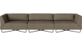 Sofa ogrodowa Orlando O2 – 3 moduły – wraz z poduszkami BOLIA  różne warianty