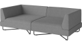 Sofa Moduły sofy ogrodowej Orlando O2 BOLIA  różne warianty