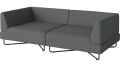 Sofa Moduły sofy ogrodowej Orlando O2 BOLIA  różne warianty