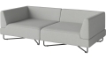 Sofa Moduły sofy ogrodowej Orlando O2 BOLIA  różne warianty