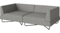 Sofa Moduły sofy ogrodowej Orlando O2 BOLIA  różne warianty