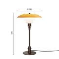 Lampa stołowa PH 3/2, edycja stulecia, LOUIS POULSEN