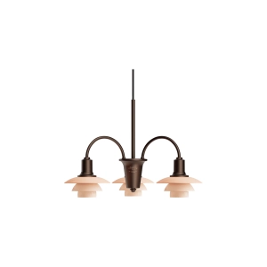 Żyrandol PH 1/1, 3-ramienny, edycja stulecia, LOUIS POULSEN