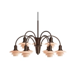 Żyrandol PH 1/1, 9-ramienny, edycja stulecia, LOUIS POULSEN  