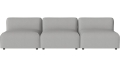 Sofa ogrodowa Arke 3 moduły 270 x 95 cm BOLIA różne warianty