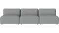 Sofa ogrodowa Arke 3 moduły 270 x 95 cm BOLIA różne warianty