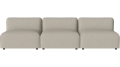 Sofa ogrodowa Arke 3 moduły 270 x 95 cm BOLIA różne warianty
