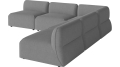 Sofa ogrodowa Arke 5 modułów 270 x 270 cm BOLIA różne warianty 