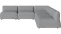 Sofa ogrodowa Arke 5 modułów 270 x 270 cm BOLIA różne warianty 