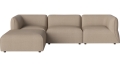 Sofa Arke rogowa sofa 3 moduły z wypukłością 270 x 180 cm – po lewej BOLIA różne warianty 