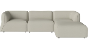 Sofa Arke garden sofa 3 moduły z pufem 270 x 180 cm – po prawej BOLIA różne warianty  