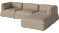 Sofa Arke garden sofa 3 moduły z pufem 270 x 180 cm – po prawej BOLIA różne warianty  