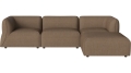 Sofa Arke garden sofa 3 moduły z pufem 270 x 180 cm – po prawej BOLIA różne warianty  