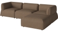 Sofa Arke garden sofa 3 moduły z pufem 270 x 180 cm – po prawej BOLIA różne warianty  
